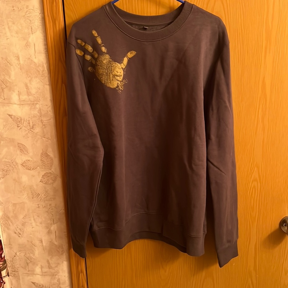 Tom hardy hand print sweatshirt